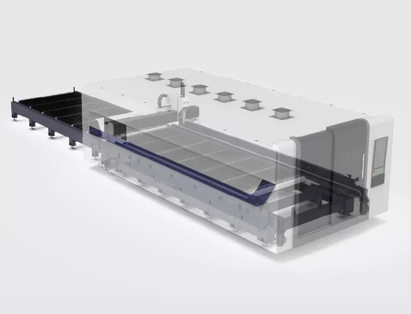 Fully Enclosed Fiber Laser Cutting Machine