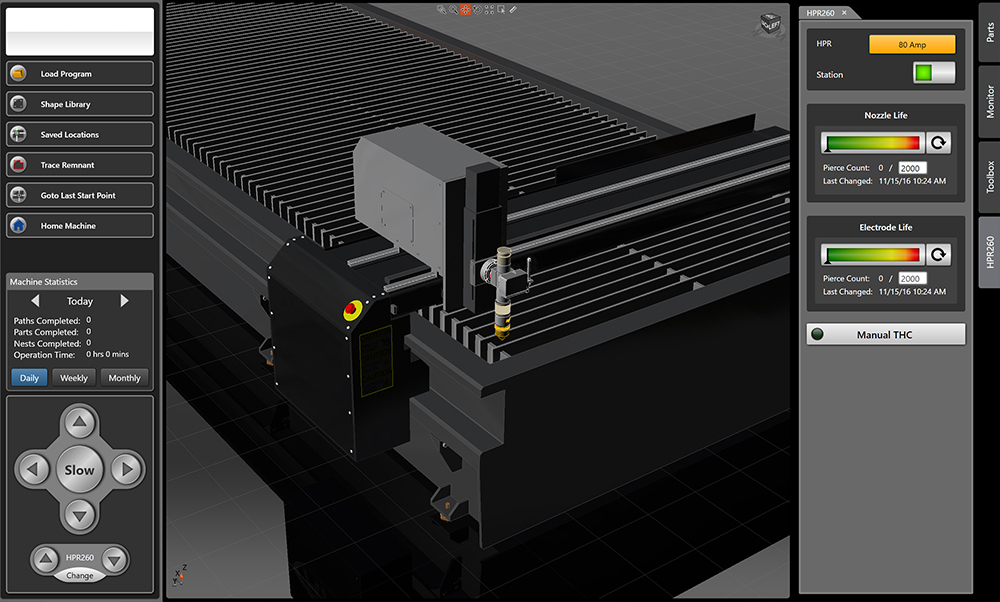 Machine Software Interface